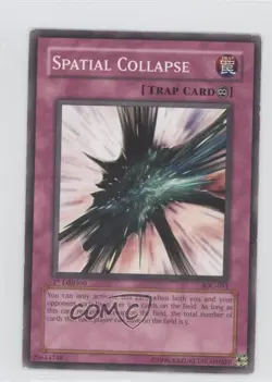Spatial Collapse 1st Ed. YuGiOh Invasion of Chaos #IOC-051 2004 READ - Image 1