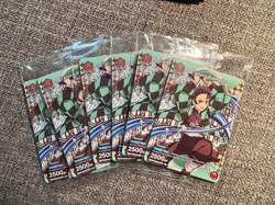6 Union Arena TCG Release Event Promo Card Tanjiro Kamado UEPR/KMY-1-072 Sealed - Image 1