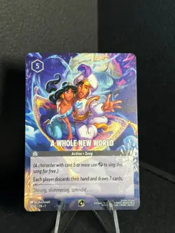 Disney Lorcana - A Whole New World - Promo Card 10/C1 Near Mint - A7 - Image 1