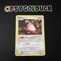 Happiny 52/123 - Uncommon Mysterious Treasures LP - Pokemon TCG B26 - Image 1