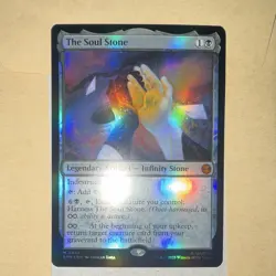 MTG The Soul Stone 0066 Marvel's Spider-Man Foil Mythic Black - Image 1