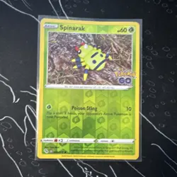 The Pokemon Company Pokemon GO Spinarak 006/078 Reverse Holo Peelable Ditto EN - Image 1