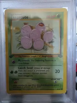1999 Pokemon Jungle 1st First Edition Exeggcute PSA 9 Mint 52/64 Rare Card 52 - Image 2