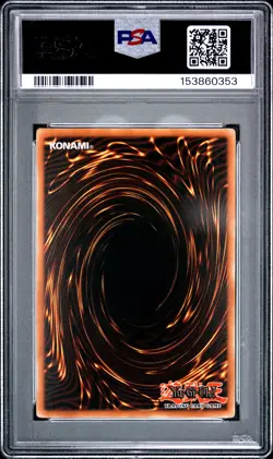 2006 YU-GI-OH! PROMO JUMP MAGAZINE #EN008 JUDGMENT OF THE PHARAOH PSA 9 - Image 2