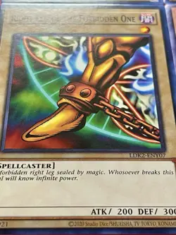 Exodia Full 5 Piece Set | LDK2 + Exodia, The Legendary Defender | YuGiOh! - Image 2