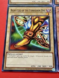Exodia Full 5 Piece Set | LDK2 + Exodia, The Legendary Defender | YuGiOh! - Image 5