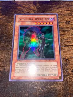 Destiny Hero - Double Dude - POTD-EN012 - 1st Edition - Super Rare - LP - Image 2