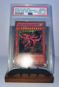 Yu-Gi-Oh! The Movie Ani-Manga Slifer The Sky Dragon YMA-EN001 PSA 10 Secret Rare - Image 3