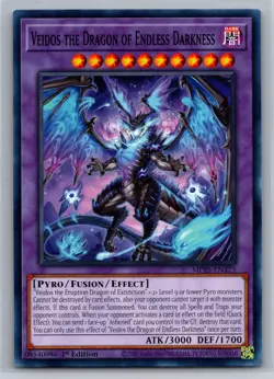 Konami Yu-Gi-Oh! TCG Veidos The Dragon Common 1st Edition MP25-EN373 NM - Image 1