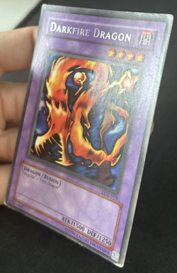 Darkfire Dragon LOB-019 (MP) Rare Unlimited - Image 3