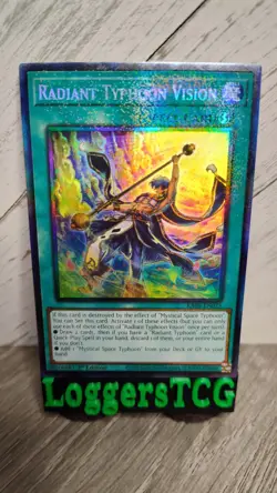 Yu-Gi-Oh! Radiant Typhoon Vision ULTIMATE / RA05-EN075 1st Edition NM - Image 1