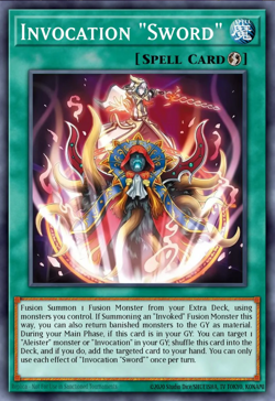 Yugioh! Invocation - "Sword" CORI-EN053 CHAOS ORIGINS PREORDER - Image 1