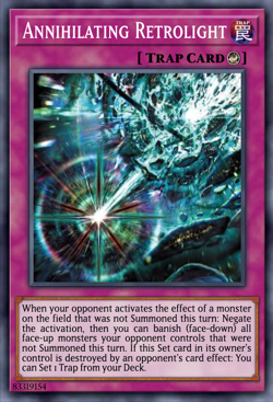Yugioh! Annihilating Retrolight CORI-EN079 CHAOS ORIGINS PREORDER - Image 1