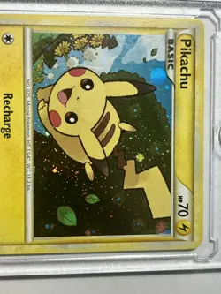 Pikachu Promo HGSS03 Holo Pokemon Card HeartGold & SoulSilver Rare Holo Vintage - Image 2