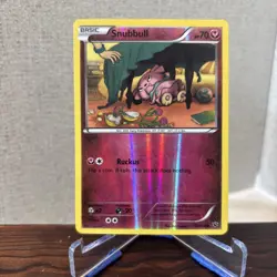 Snubbull 68/124 Reverse Holo Common XY Fates Collide Pokemon TCG Card - Image 1