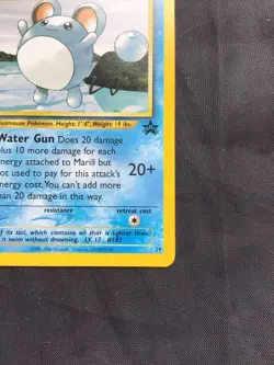Pokemon Cards: Wizards Black Star Promo: Marill 29 - Image 4