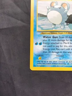 Pokemon Cards: Wizards Black Star Promo: Marill 29 - Image 5