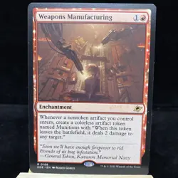 Weapons Manufacturing (EOE-0168) - Edge of Eternities Near Mint - Image 1