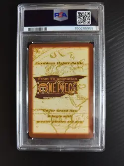 2000 ONE PIECE CHB carddass hyper battle #C146 LUFFY 4TH STAGE PSA9 - Image 2