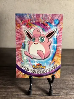Pokemon Card Wigglytuff #40 TOPPS Series 1 Blue Logo 1st Print NM Non-Holo!! - Image 1