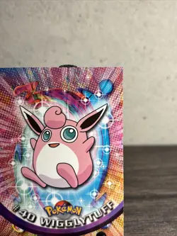 Pokemon Card Wigglytuff #40 TOPPS Series 1 Blue Logo 1st Print NM Non-Holo!! - Image 3