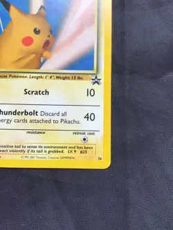 Pokemon Cards: Wizards Black Star Promo: Pikachu 26 - Image 4