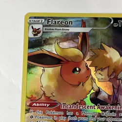 Flareon - Brilliant Stars - Full Art Holo Rare - NM TG01/TG30 - Pokemon TCG - Image 2
