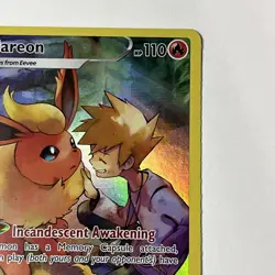 Flareon - Brilliant Stars - Full Art Holo Rare - NM TG01/TG30 - Pokemon TCG - Image 3