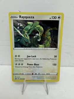 Pokemon TCG Rayquaza - SWSH029 Sword & Shield Black Star Promo NM - Image 1