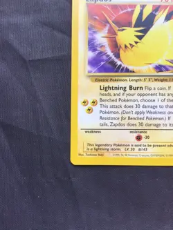 Pokemon Cards: Wizards Black Star Promo: Zapdos 23 - Image 5