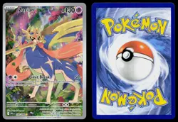 ZACIAN 100/094 ILLUSTRATION RARE PHANTASMAL FLAMES POKEMON HOLO NM - Image 3
