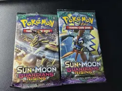 (x2) 2017 Pokemon Sun and Moon Guardians Rising Booster Pack - Image 1