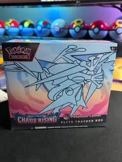 Pokemon Center Chaos Rising ETB Elite Trainer Box Sealed - Image 1