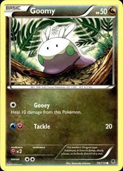 POKEMON GOOMY 75 PHANTOM FORCES 119 COMMON LP - Image 1