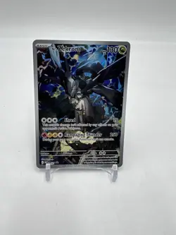 Pokemon Ns Zekrom Promo 031 Mega Evolution Black Star Full Art Holo Card - Image 1