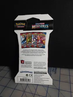 Pokemon Sword & Shield Battle Styles Sleeved 4 Booster Packs Full Art Set - Image 5