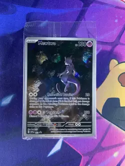 Mewtwo SVP 052 Pokemon TCG Black Star Promo Scarlet & Violet 151 Promo *SEALED* - Image 1