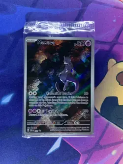 Mewtwo SVP 052 Pokemon TCG Black Star Promo Scarlet & Violet 151 Promo *SEALED* - Image 3