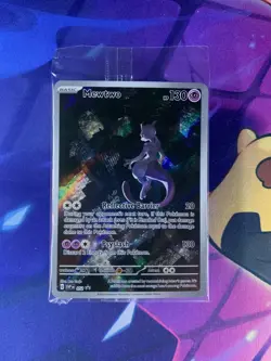 Mewtwo SVP 052 Pokemon TCG Black Star Promo Scarlet & Violet 151 Promo *SEALED* - Image 4
