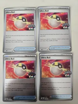 Ultra Ball 131/132 Mega Evolution NAIC 2026 STAFF Pokemon TCG Promo Card - Image 3