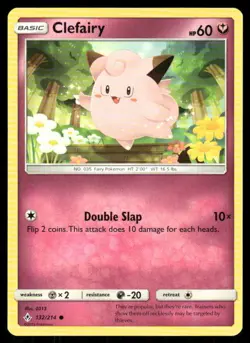 Pokemon Clefairy Unbroken Bonds 132/214 C NM/M - Image 1
