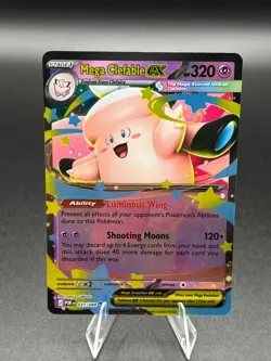 Mega Clefable ex 031/088 Double Rare Perfect Order Pokemon Holo Near Mint - Image 1