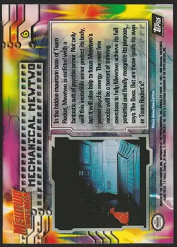 topps Pokemon The First Movie Holo Foil #6 Mechanical Mewtwo - Image 2