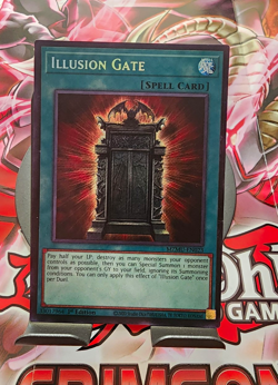 Konami Yu-Gi-Oh! Illusion Gate MZMU-EN023 Maze of Memories Ultra Rare Foil - Image 1