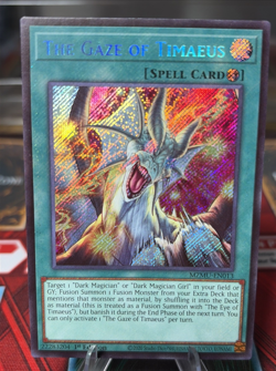 Yugioh The Gaze of Timaeus SCR - Maze of Muertos MZMU-EN013 1st Edition NM - Image 1