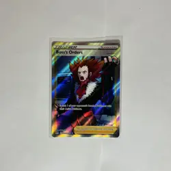Boss's Orders - TG24/TG30 - Pokemon Lost Origins Trainer Gallery Full Art NM - Image 1