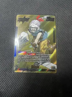 Bulma SB01-045 Gold Leader Dragon Ball Manga Booster Card Fusion World CLEAN! - Image 3