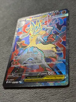 Mega Lucario ex 160/132 Full Art Holo Pokemon Card Mega Evolution NM - Image 2