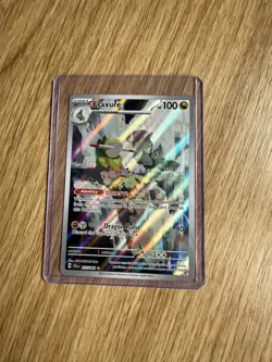 Pokemon Card Fraxure 077/064 Shrouded Fable Illustration Rare Near Mint - Image 1