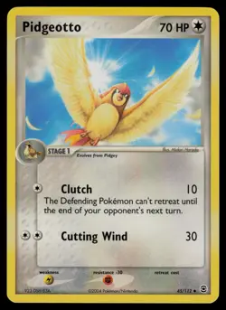 Pidgeotto 45/112 Uncommon FireRed & LeafGreen Pokemon Lightly Played - Image 1